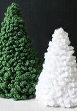 Weihnachtsdeko Häkel-Tannenbaum