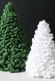 Weihnachtsdeko Häkel-Tannenbaum