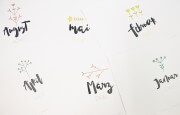 DIY Klemmbrett Kalender & kostenlose Kalender-Printables zum ausdrucken