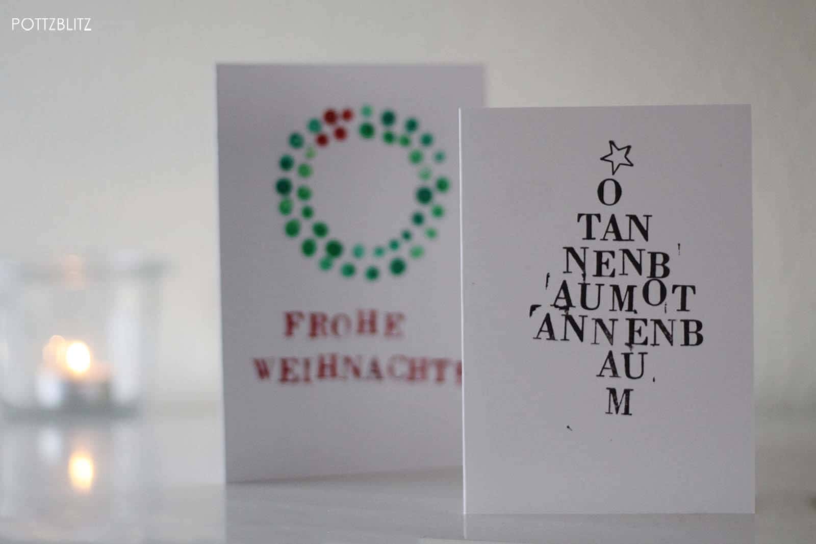 Weihnachtspost versenden
