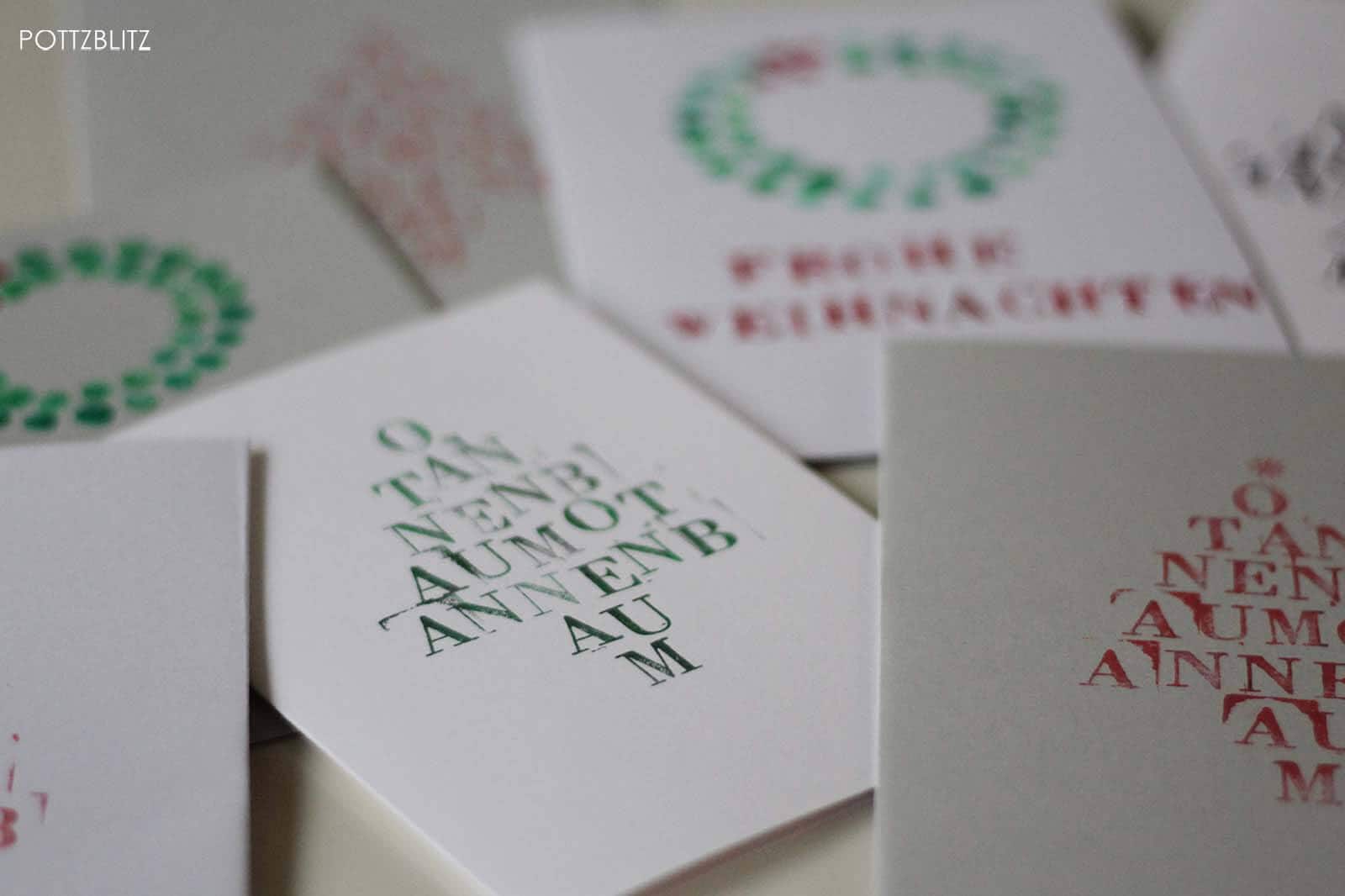 Weihnachtspost versenden
