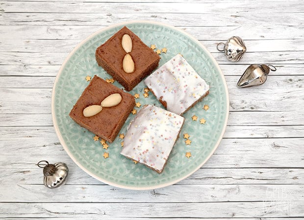 Köstlicher Lebkuchen vom Blech