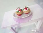 FIMO Christmas Cupcakes | polymerclay miniature art