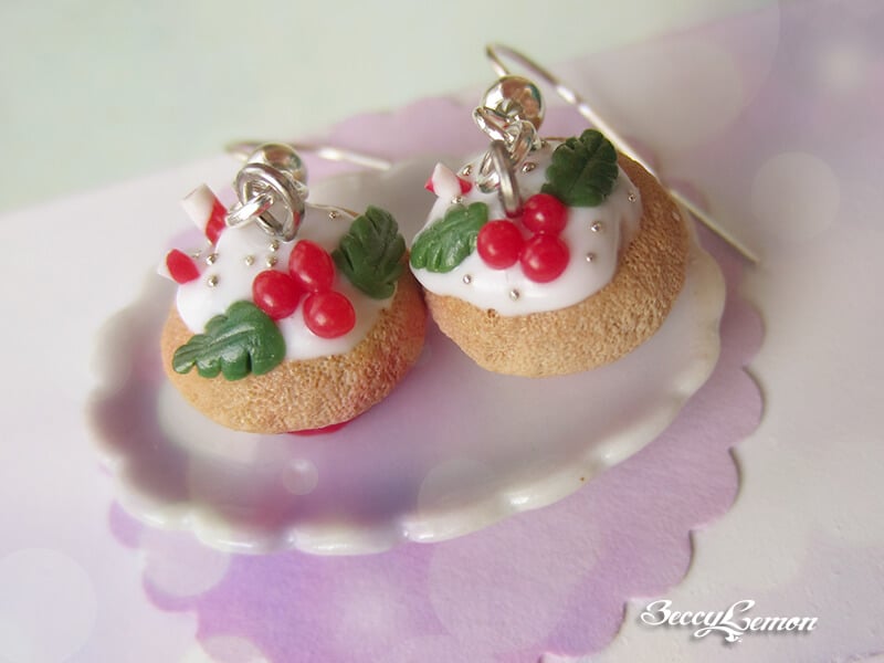 FIMO Christmas Cupcakes | polymerclay miniature art