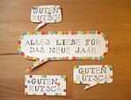 Glücksklee pimpen: Wünsche + einen Haufen Konfetti