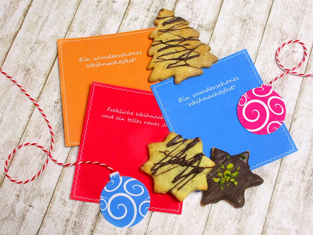 Geschenkidee aus der Küche: selbstgebackene Plätzchen!