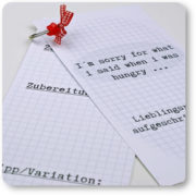 Rezeptheft "mini" {Free Printable}