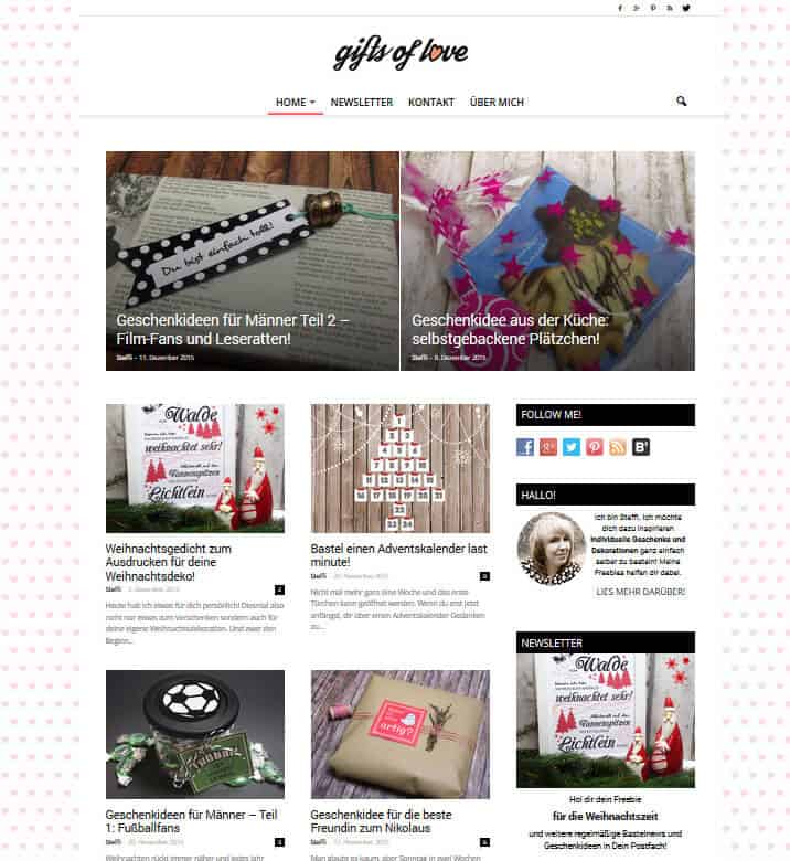 Selbstgemachte Geschenke und Dekoideen mit Herz – Gifts of love