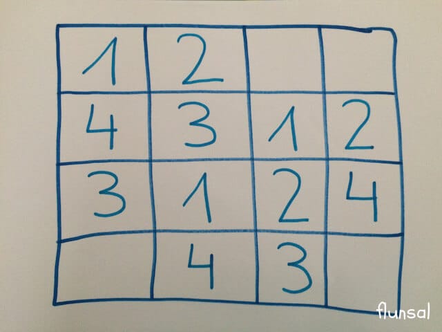 Sudoku spielen für Kinder