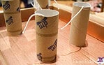 Upcycling – Kerzen aus Wachsresten und Toilettenrollen