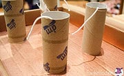 Upcycling – Kerzen aus Wachsresten und Toilettenrollen