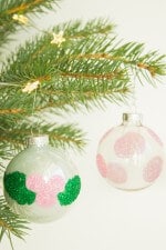 Weihnachtskugeln aufpimpen