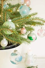 Weihnachtskugeln aufpimpen