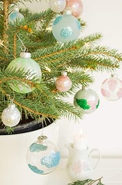 Weihnachtskugeln aufpimpen