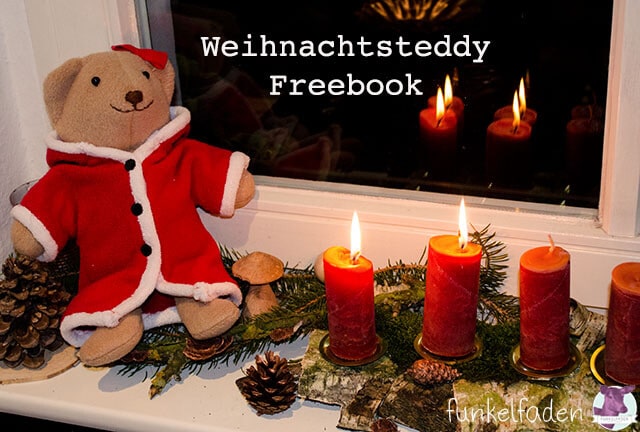 Nähanleitung – Weihnachtsteddybär