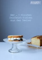 der … 5 Minuten Sandwich Kuchen aus dem Becher