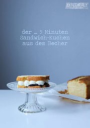 der ... 5 Minuten Sandwich Kuchen aus dem Becher