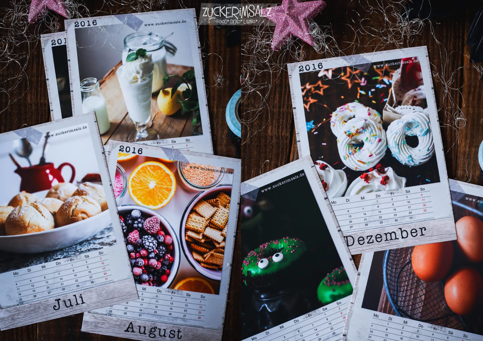 Mein Zuckerimsalz Kalender 2016