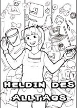 Ausmalbild von Alin von LINIS & By Stoffregen
