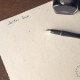 DIY Briefpapier mit Siebtechnik