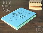 DIY Leporello-Kalender 2016