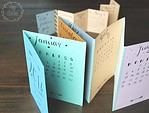DIY Leporello-Kalender 2016