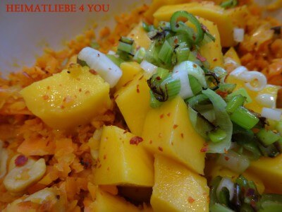 Möhren-Mango-Salat