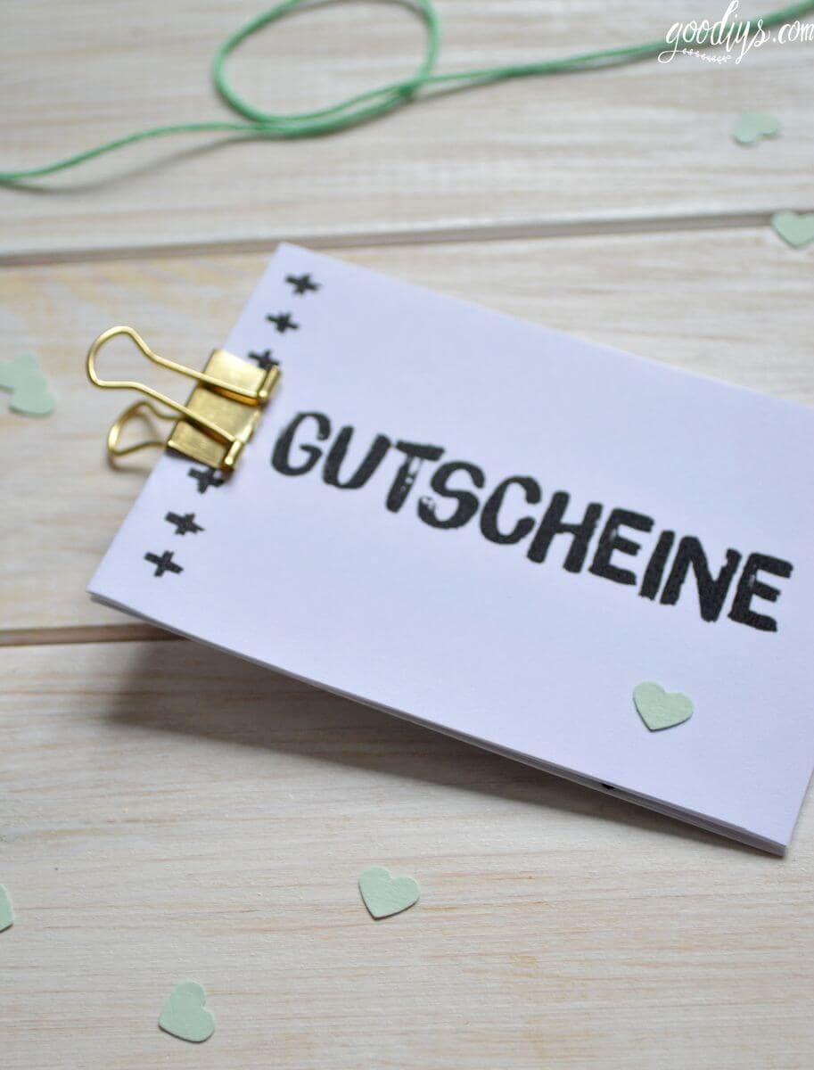 Gutscheinbuch Zum Valentinstag Handmade Kultur