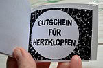 Gutscheinbuch zum Valentinstag