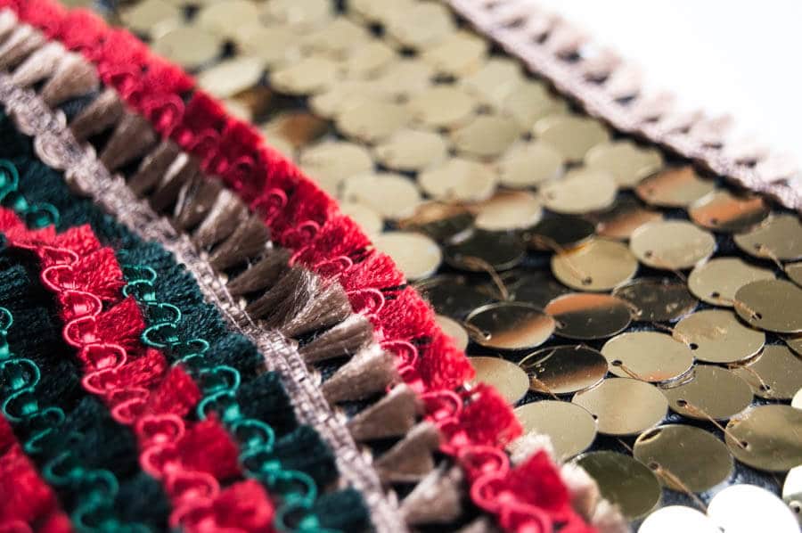 Buntes Upcycling: Boho-Tasche