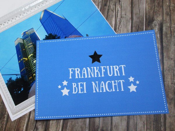 Ein Fotoalbum Selber Basteln Sightseeing In Frankfurt Handmade Kultur