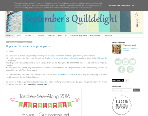 September's Quiltdelight