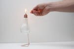 Öllampe aus einer alten Glühbirne: Upcycling Idee für die Kreativ durch den Monat Challenge {DIY}