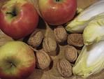 Chicorée Äpfel Salat