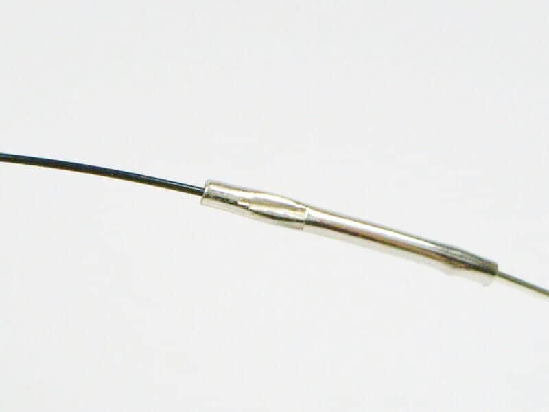 Collier aus Stahlseil selber fertigen