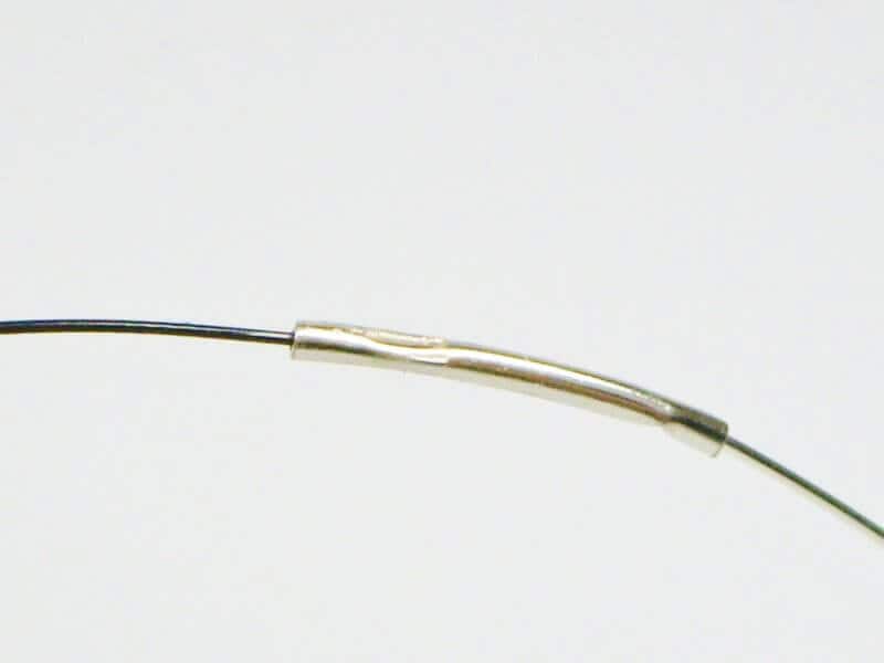 Collier aus Stahlseil selber fertigen