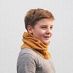 Loopschal Felix – warmer Hals für Schulkinder