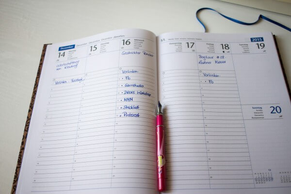 DIY Blog Kalender