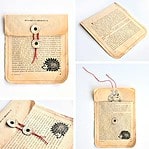 #12giftswithlove – Geschenk mit alten Buchseiten