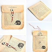 #12giftswithlove – Geschenk mit alten Buchseiten