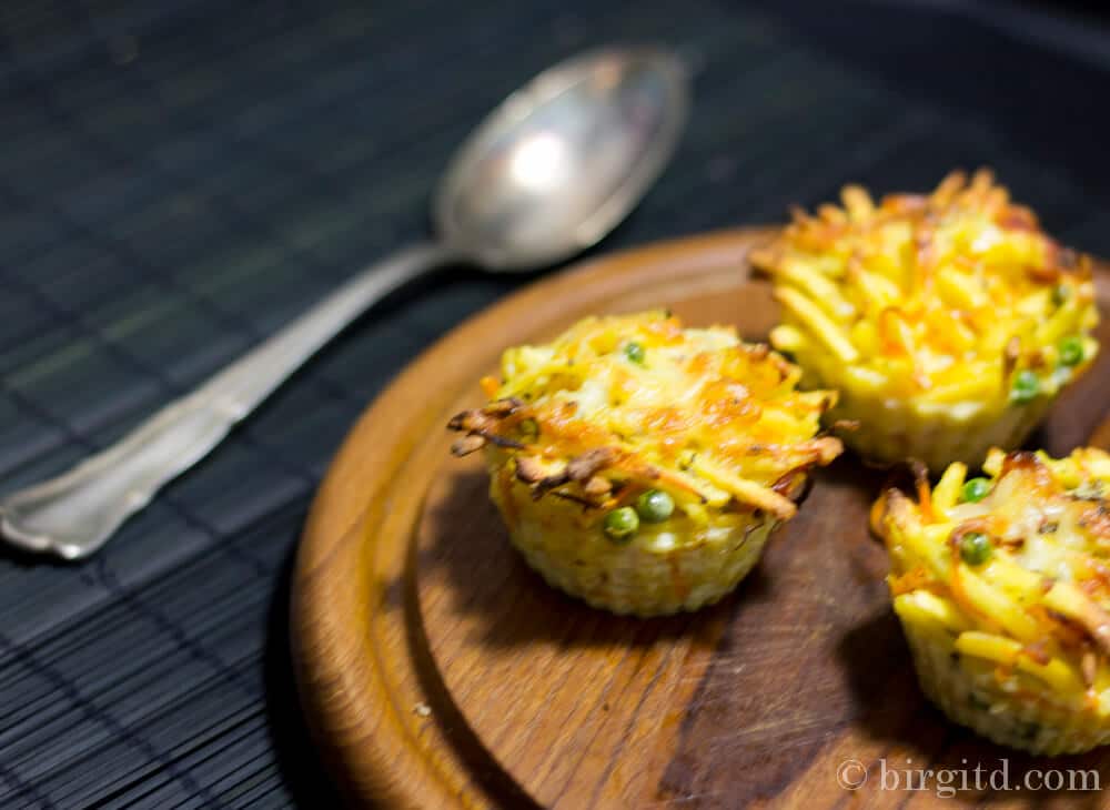 Nudel-Muffins – eine kleine Reste-Zauberei