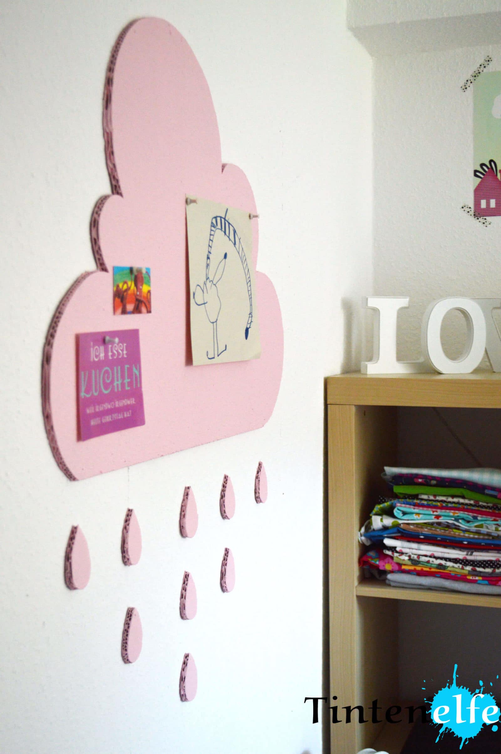 Recycling – alte Pinnwand neu gestaltet