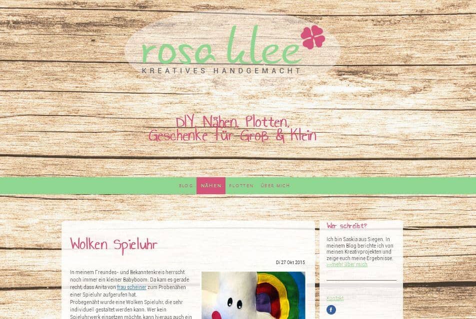 rosa klee – kreatives handgemacht