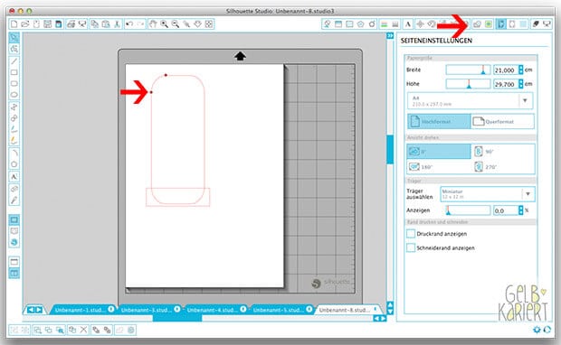Einladungskarten mit dem Plotter basteln