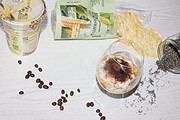 Gesundes, veganes Tiramisu Parfait