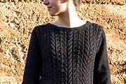 Pullover mit Zopfmuster