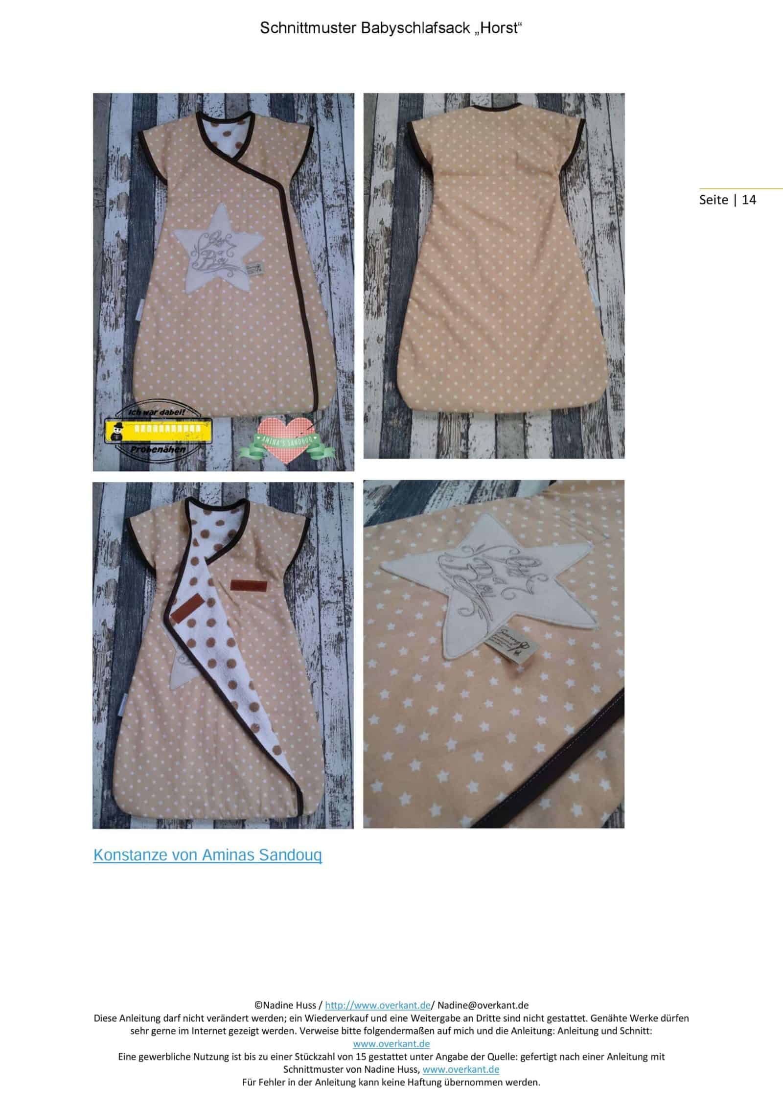 Babyschlafsack „Horst“