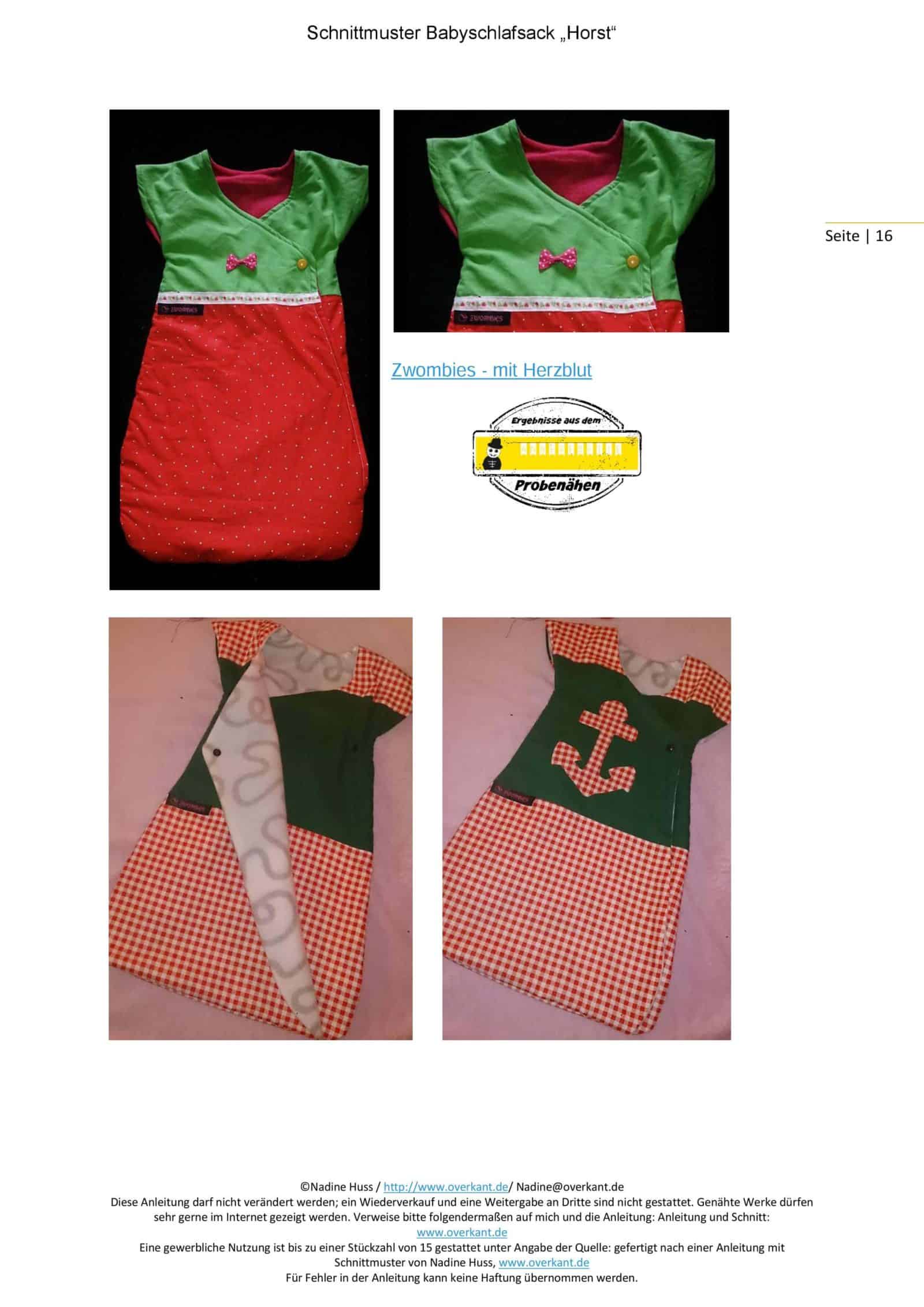 Babyschlafsack „Horst“