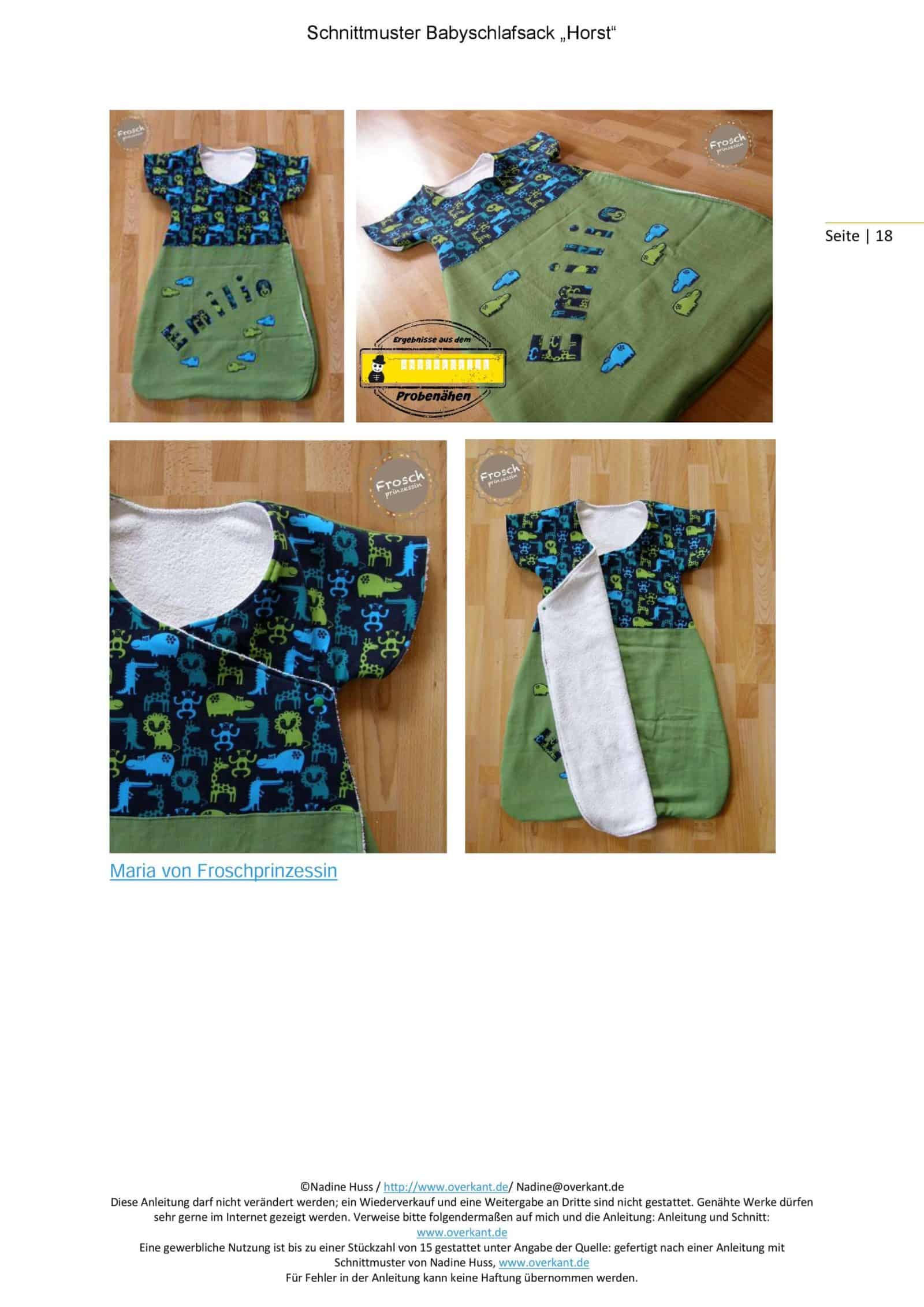 Babyschlafsack „Horst“