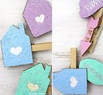 DIY Klammern mit Kork-Motiven